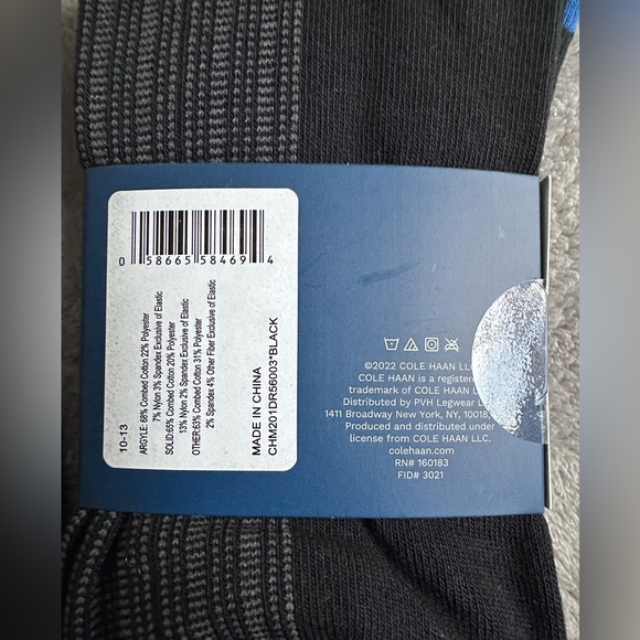 Men’s Cole Hahn Dress Socks - Picture 2 of 3